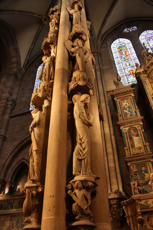 ストラスブール大聖堂「天使の柱」