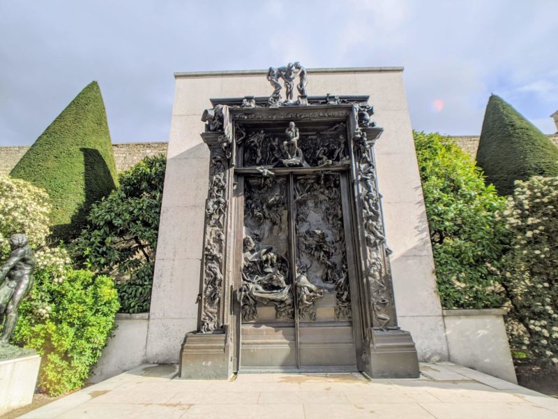 ロダン美術館地獄の門（La Porte de l’enfer）
