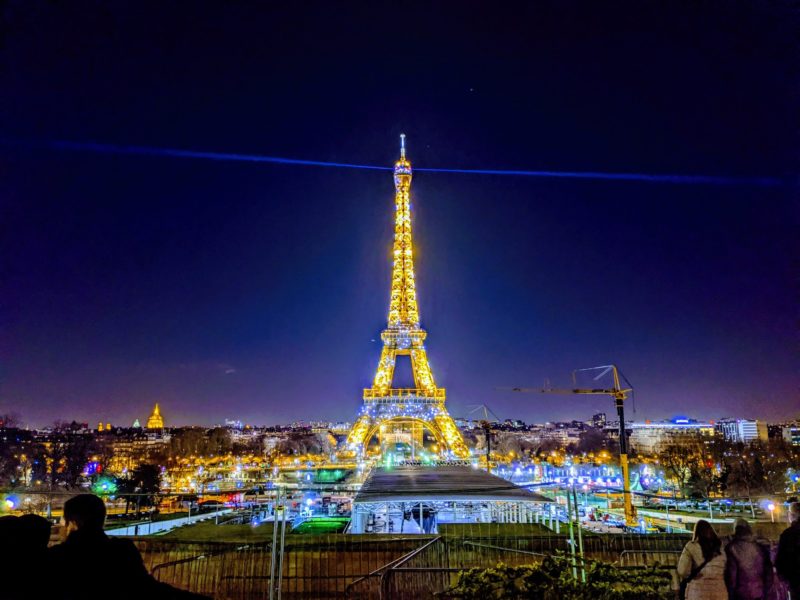 パリの美しいエッフェル塔