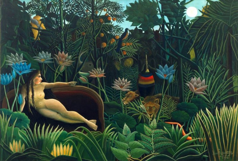 アンリ・ルソー《夢 Le Rêve》MoMA