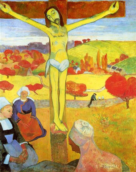 ゴーギャン《黄色いキリスト》オルブライト＝ノックス美術館