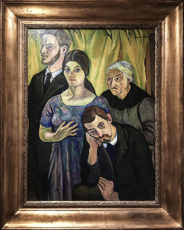 シュザンヌ・ヴァラドン《家族の肖像》モンマルトル美術館