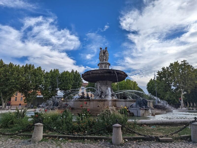 ロトンドの噴水（La fontaine de la Rotonde）