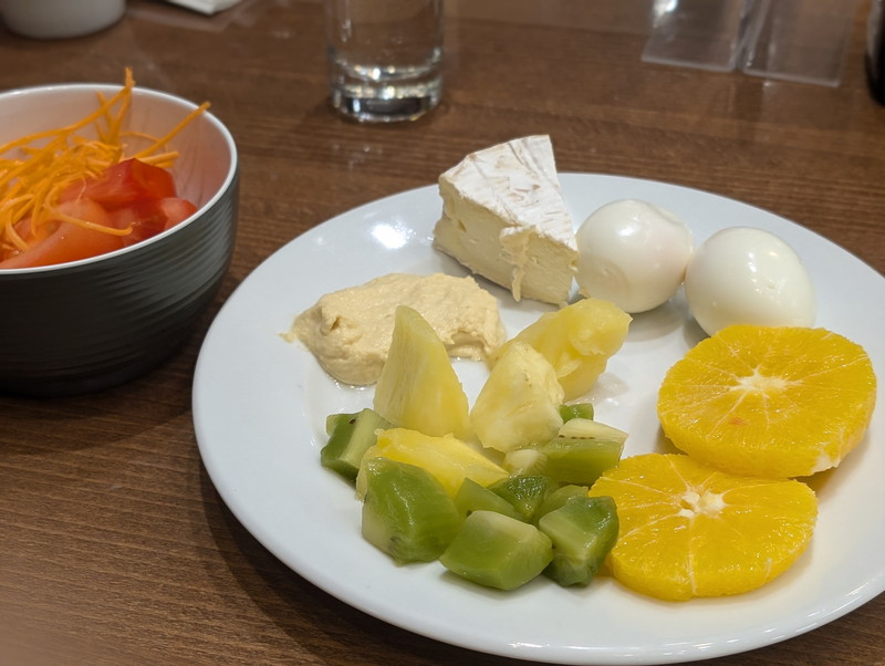 ヒルトン パリ シャルル ド ゴール エアポート 朝食
