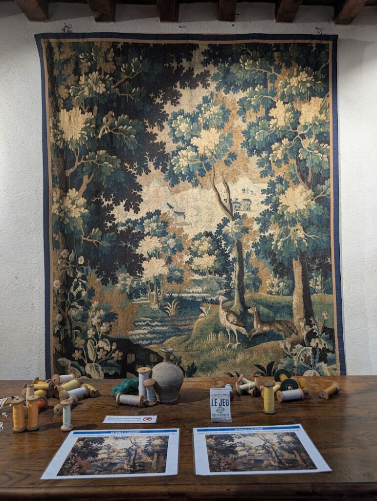 オービュッソン観光案内所内のミュージアム