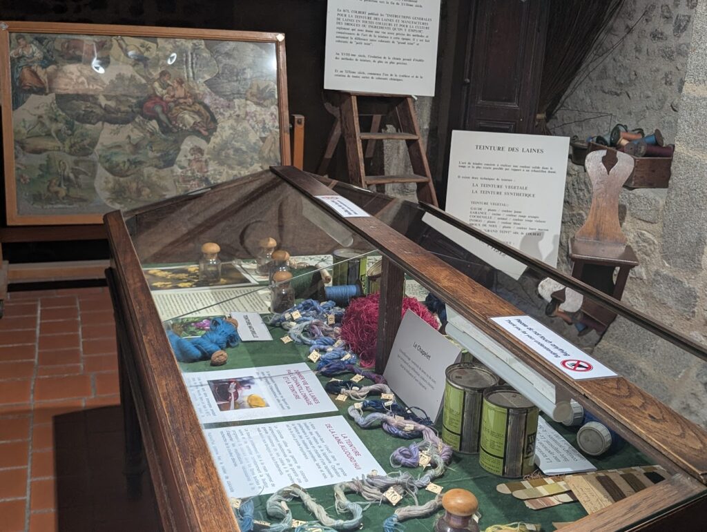 オービュッソン観光案内所内のミュージアム
