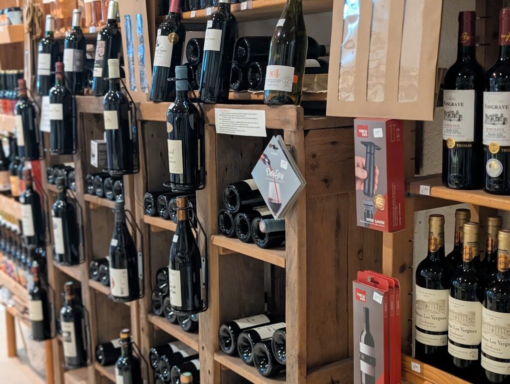 ワインショップもたくさんあります