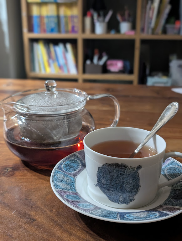 リモージュで購入したお気に入りのティーカップ